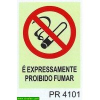 PR4101 expressamente proibido fumar
