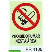 PR4106 proibido fumar nesta area