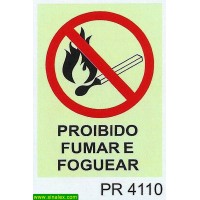 PR4110 proibido fumar e foguear