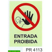 PR4113 entrada proibida