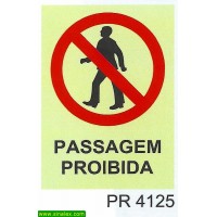 PR4125 passagem proibida