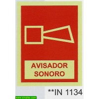 IN1134 avisador sonoro sirene fogo