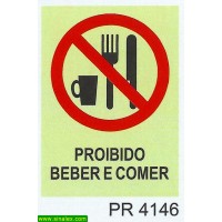 PR4146 proibido beber e comer