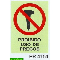 PR4154 proibido uso pregos