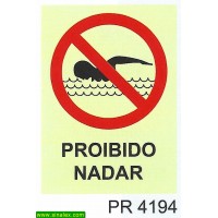 PR4194 proibido nadar