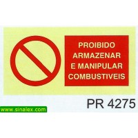 PR4275 proibido armazenas manipular combustiveis