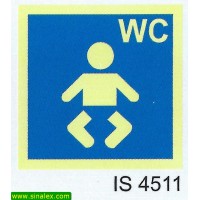 IS4511 wc fraldario bebes