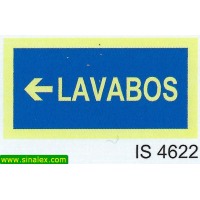 IS4622 lavabos seta esquerda direita baixo