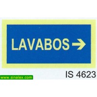 IS4623 lavabos seta esquerda direita baixo