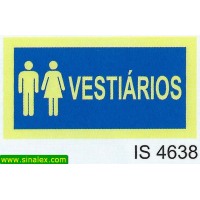 IS4638 vestiarios misto feminino masculino