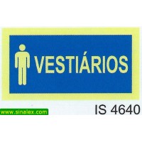 IS4640 vestiarios masculino