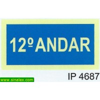 IP4687 informacao pisos andar 12