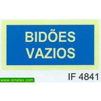 IF4841 bidoes vazios