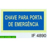 IF4890 chave porta emergencia