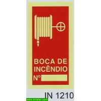 IN1210 boca de incendio carretel