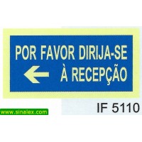 IF5110 por favor dirija-se recepcao esquerda