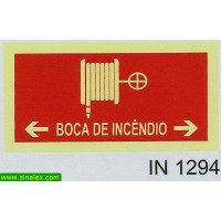 IN1294 boca de incendio carretel