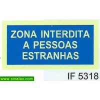 IF5318 zona interdita pessoas estranhas