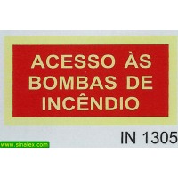 IN1305 acesso as bombas de incendio