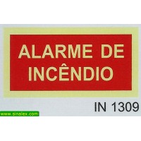 IN1309 alarme de incendio