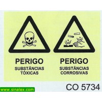 CO5734 perigo substancias toxicas corrosivas