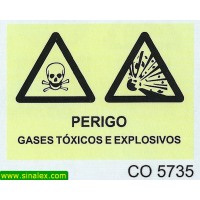 CO5735 perigo gases toxicos explosivos