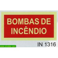 IN1316 bomba de incendio