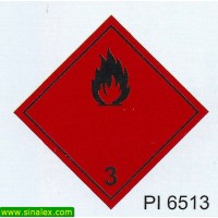 PI6513 perigo e identificacao liquidos inflamaveis