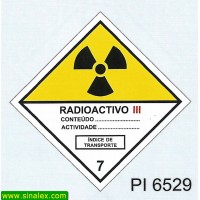 PI6529 perigo e identificacao materiais radioactivos