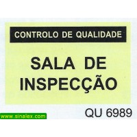 QU6989 controlo qualidade sala inspeccao