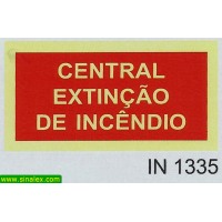 IN1335 central extincao de incendio