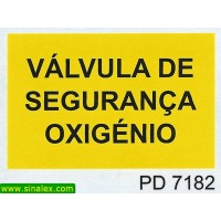 PD7182 valvula seguranca oxigenio