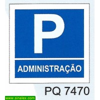 PQ7470 parque estacionamento administracao