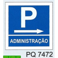PQ7472 parque estacionamento administracao direita