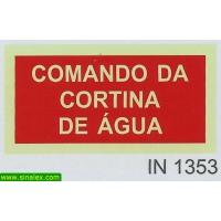 IN1353 comando da cortina de agua