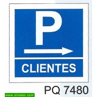 PQ7480 parque estacionamento clientes direita