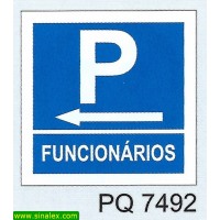 PQ7492 parque estacionamento funcionarios esquerda