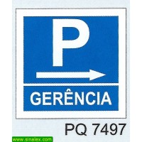 PQ7497 parque estacionamento gerencia direita