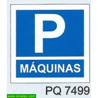 PQ7499 parque estacionamento maquinas