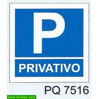 PQ7516 parque estacionamento privativo