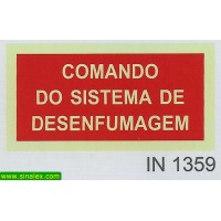 IN1359 comando do sistema de desenfumagem