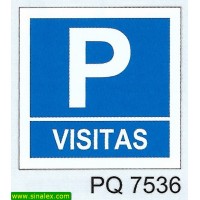 PQ7536 parque estacionamento visitas