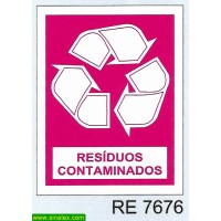 RE7676 residuos contaminados