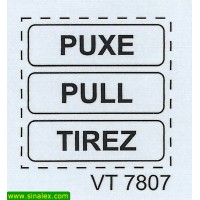 VT7807 puxe pull tirez