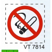 VT7814 proibido fumar