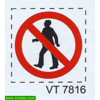VT7816 passagem proibida