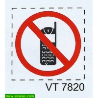 VT7820 proibido uso telemovel