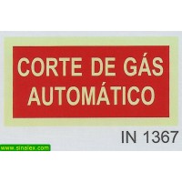 IN1367 corte gas automatico