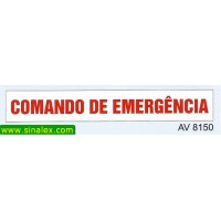 AV8150 comando emergencia