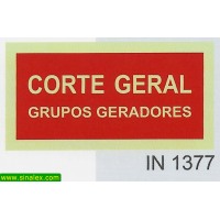 IN1377 corte geral grupos geradores